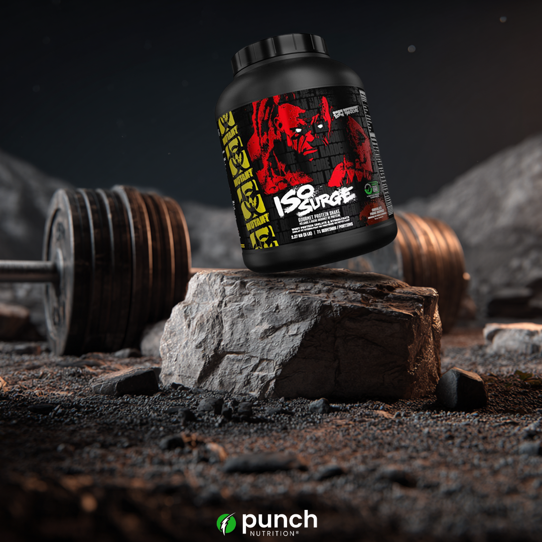 Punch Nutrition - ISO Surge Product Photography