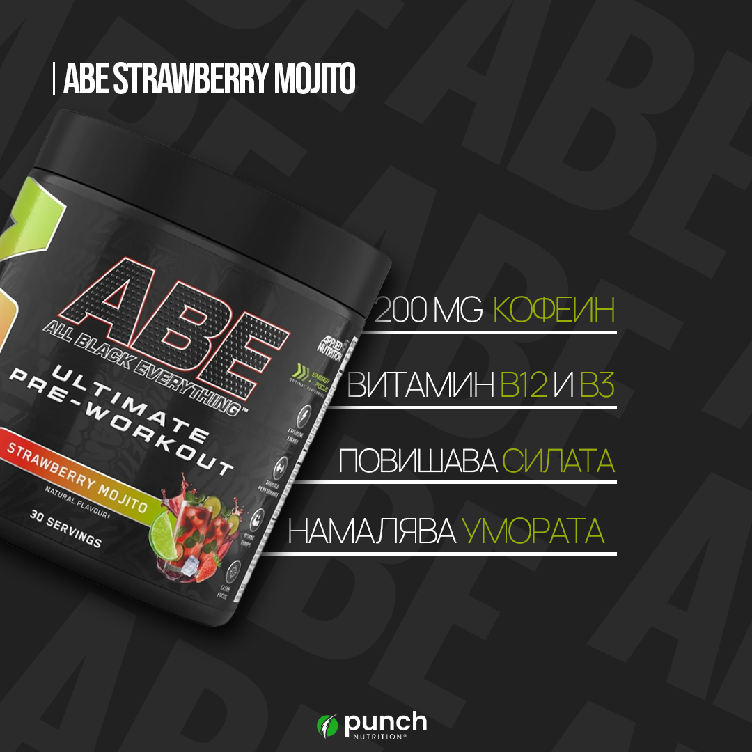 Punch Nutrition - ABE Pre-Workout Social Post
